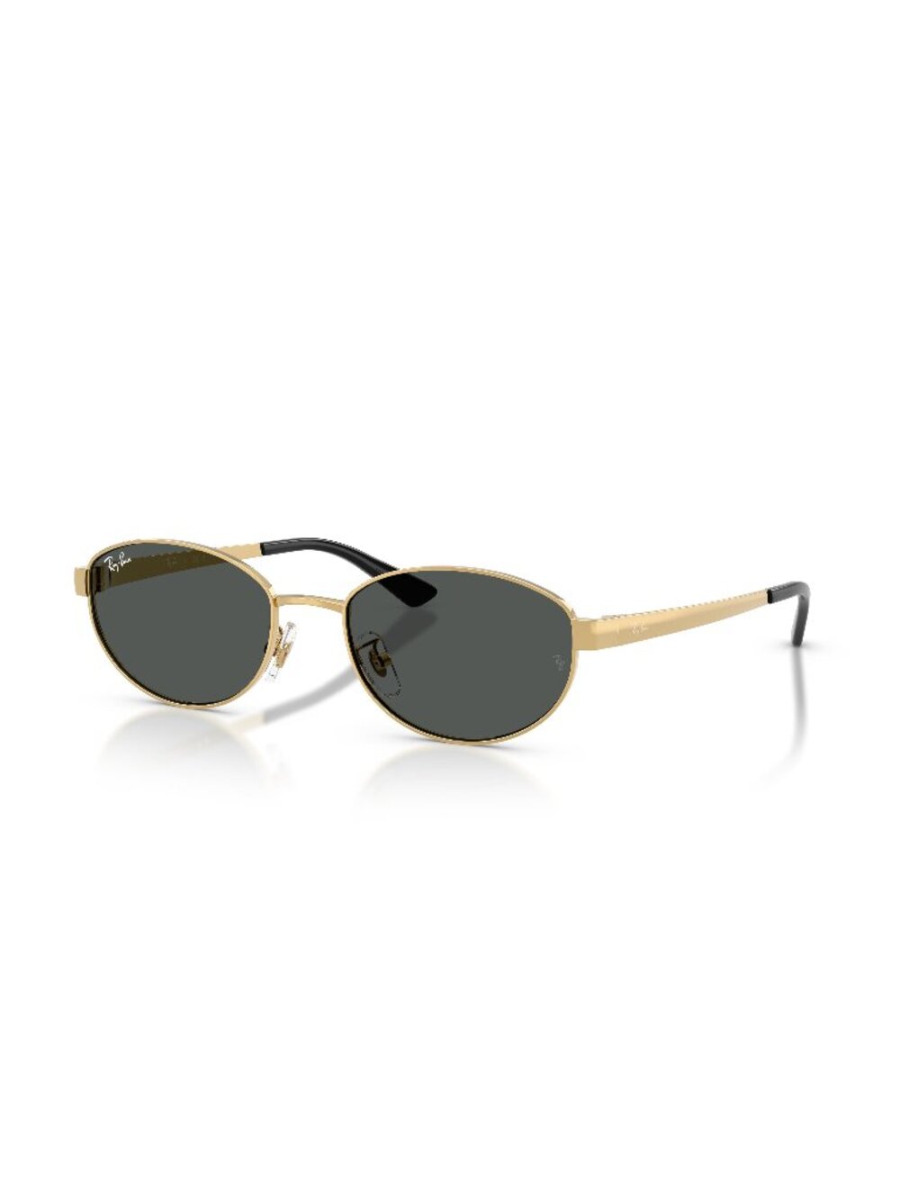 New Ray-Ban Unisex Sunglasses Gold Grey Lens Metal Frame Ray Ban RB3774D 001 87